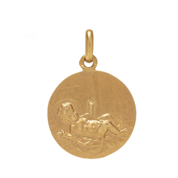 Medalla Niño Jesus 18mms, oro