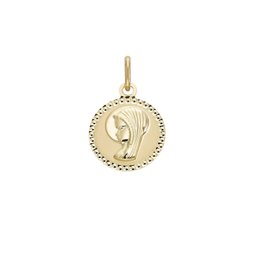 Medalla Virgen Niña oro