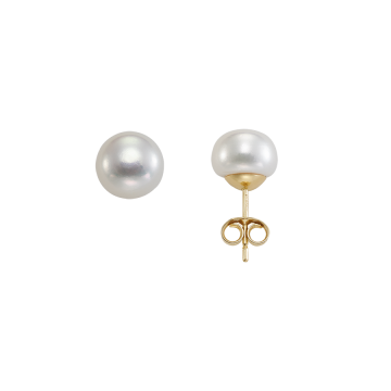 Pendientes Malawi perlas 8, oro