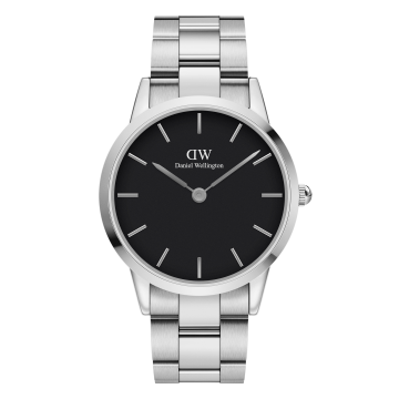 Orol DW 40mm Iconic Link Steel BLK